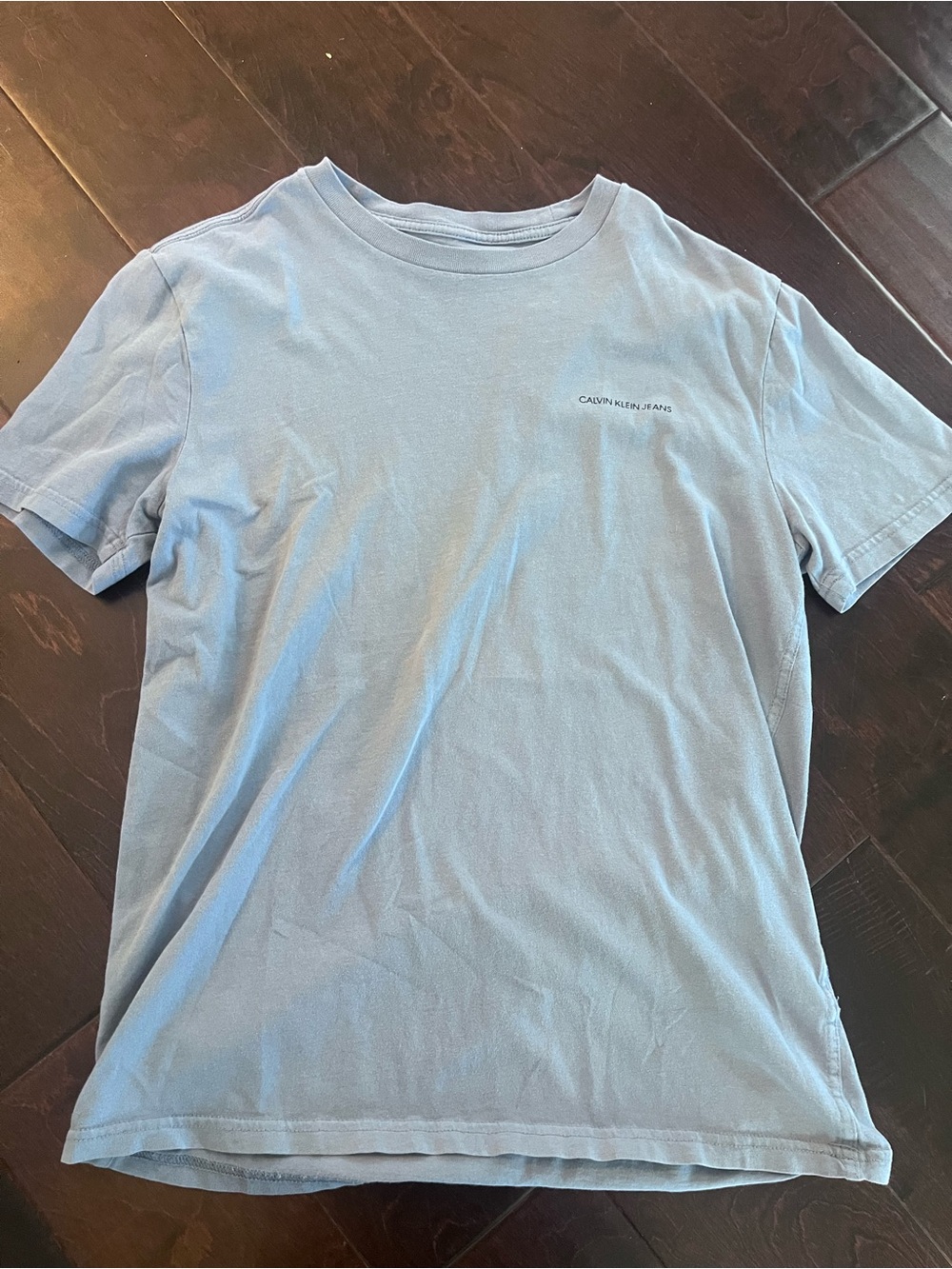 Calvin Klein Jeans Men’s Light Blue Crewneck T-Shirt small